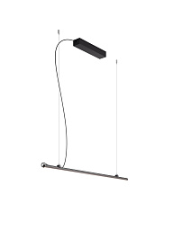 Freeline F44 100 cm Black Fabbian Freeline Подвесной светильник