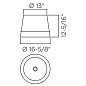 PAN-159-05 Leds C4 Shade Round Ø420mm — фото 1