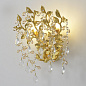 EDEN AP2 GOLD Crystal lux EDEN Бра E14 60W — фото 6