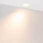 060923 Arlight Светильник MS-FLOW-BUILT-R85-6 Вт Warm3000 (WH, 55 °, 230 В) — фото 5
