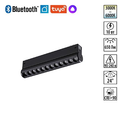 Однофазный трековый светильник Novotech Vector 359947