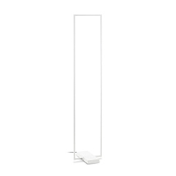 299624 Ideal lux Frame торшер с белым матовым рассеивателем и вытянутым корпусом