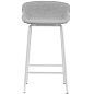 604050 Normann Copenhagen Hyg Барный стул 65 см, серый/белый — фото 1
