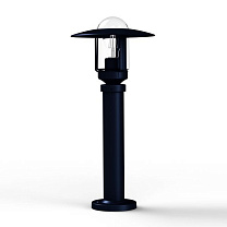 Newpark N° 4; Clear glass E27 105W; Steel blue