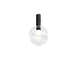 TR205-1-3W3K-B Maytoni Bubble трефазный светильник с прозрачным сферическим плафоном для шинопровода