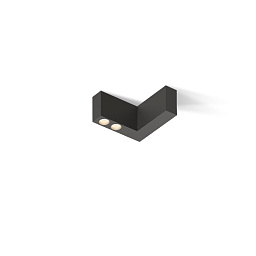 потолочный светильник с двумя левыми LED-модулями