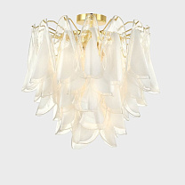 Rondini Ceiling Lamp Белый / 5 / Золотой
