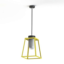 Lampiok 2 N° 2; Frosted glass E27 52W; Sulfur yellow