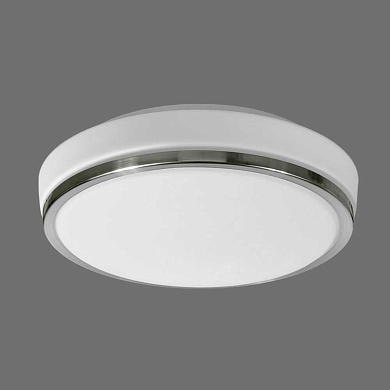 ACB Iluminacion Lina 3472/25 Потолочный светильник Satin Nickel/Opal, LED E27 2x15W, IP44