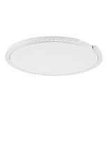 Triac Dimmable Sandy White Aluminium, Acrylic & Prismatic Lens LED 30Watt 220-240Volt 1950Lm IP20 3000K D:65 H:4 cm