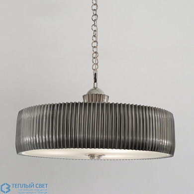 Crimp Chandelier-Antique Nickel Global Views люстра