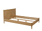 Farsta angle Двуспальная кровать из шпона Woodman