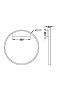 MOD058WL-L35BS3K Maytoni Rim Настенный светильник 37W 1800лм Латунь — фото 3