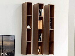 Bayus 7 Книжный шкаф из орехового дерева / навесной шкаф Porada