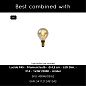 17993/14/30 Lucide Madee потолочный светильник с четырьмя плафонами на квадратной платформе — фото 7