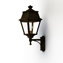 Avenue 2 N° 7; Clear glass E27 105W; Gold patina