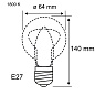 28953 Paulmann LED Corn 250 лм 5 Вт 1800 К с регулировкой яркости, золото — фото 1