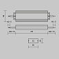 PSL008-100W-48V-IP67 Maytoni Power Supply Magnetic Источник напряжения 100W Серебро — фото 5