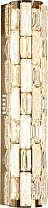 Светильник настенный Stilfort Gabbana 4014/03/01W, Прозрачный; Золото