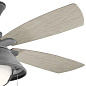 54" Seaside Fan Weathered Zinc люстра-вентилятор 310181WZC Kichler — фото 2