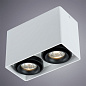 A5655PL-2WH Arte Lamp 5655 точечный накладной светильник GU10 2х50W — фото 1