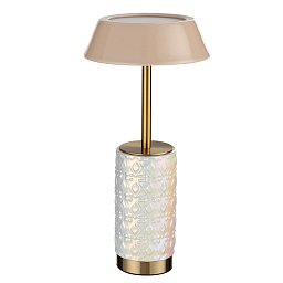 5454/8TLA Odeon Light Lulu аккумуляторная настольная лампа с керамическим основанием
