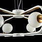 Подвесной светильник Avola Maytoni белый с золотом-белый MOD431-PL-06-WG