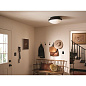Bretta 17.75" 3 Light Flush Mount Black потолочный светильник 52545BK Kichler — фото 3