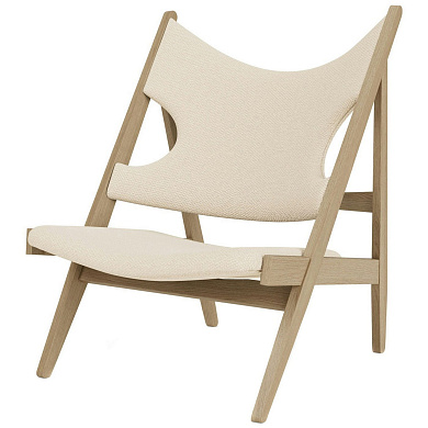 71058-002407 Audo Copenhagen Knitting Lounge Chair , Дуб / Логан Жасмин
