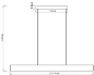A2505SP-2WH Arte Lamp 2505 подвесной светильник LED 1х30W 2700Lm 4000K — фото 3