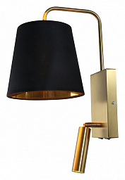 589/1A Brass Escada Comfy бра с подсветкой, 40Вт, латунь
