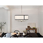Heddle 6 Light Chandelier Natural Brass and Textured Black люстра 52466NBR Kichler — фото 3
