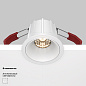 DL043-01-10W3K-RD-W Maytoni Alfa LED Встраиваемый светильник 10W 500лм Белый — фото 6