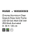 1600200503 HUGO Novaluce светильник LED G9 3x5Вт 230В IP20