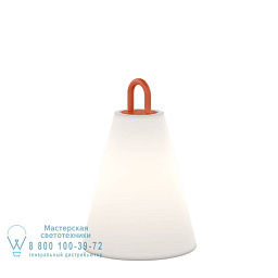 COSTA 1.0 White LLDPE + Traffic Orange Wever Ducre Costa уличный переносной светильник с ручкой