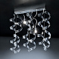 Metal Lux Astro SP 2L современная люстра с двумя источниками света хром; стекло 206.232.01 — фото 1
