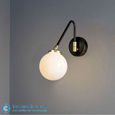 ARRAY SINGLE OPAL настенный светильник CTO LIGHTING ARRWA1BZBC