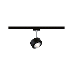 96812 Paulmann urail lights однофазный трековый прожектор черного цвета цилиндрической формы