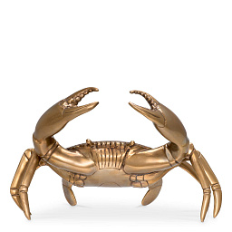 118244 Eichholtz Crab декор в виде металлического краба с поднятыми клешнями