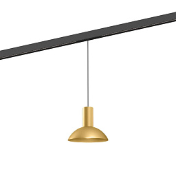 ODREY on track 1.7 LED Gold Wever Ducre Odrey On Track трековый подвесной светильник конической формы золотой для магнитного трека 48V