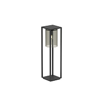 DOME MOVE 112CM - ALUMINIUM POWDERCOATED BLACK/SMOKE GLASS