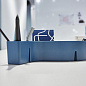 20315302 S-Tidy Vitra Органайзер настольный белый волнообразный — фото 1