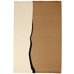 1104269366 Ferm Living Soil ковер шерстяной 170×240 см с абстрактным узором