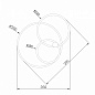 10213/2LED BL Chrome Escada Contour cпот, 18.6Вт, 3000, 4000, 6500K, 3742лм, хром — фото 2
