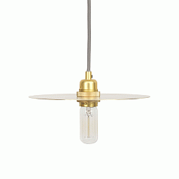 FR-2822 Frama Geometric Подвес светильник круг латунь средний