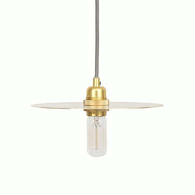 FR-2822 Geometric Frama Подвес светильник круг латунь средний