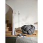 2682-1100 Knot Design House Stockholm Крупная декоративная подушка-узел серого цвета — фото 1