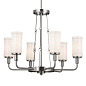 Vetivene 6 Light Chandelier Classic Pewter люстра 52451CLP Kichler — фото 7
