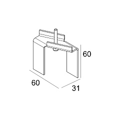 SPM20 ST - INSIDE CLIP Delta Light PR SPLITLINE