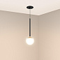 056420 Arlight Светильник SP-BEADS-HANG-BUILT-T-R100-8W Warm3000 (BK-GD, 180 deg, 230V) — фото 2